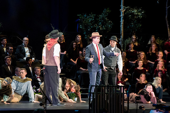 The annual Patriots and Pioneers Concert was held in June 30th at BYU-Idaho. This year’s concert features the university’s bands choirs and special guest Dallin Bayless.