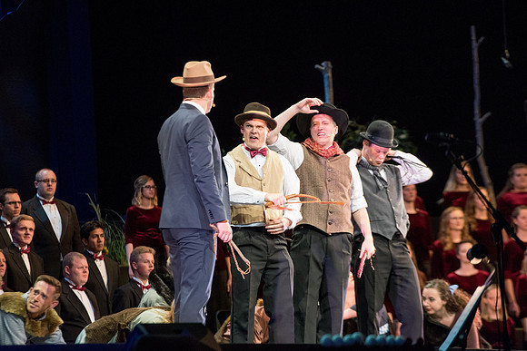The annual Patriots and Pioneers Concert was held in June 30th at BYU-Idaho. This year’s concert features the university’s bands choirs and special guest Dallin Bayless.