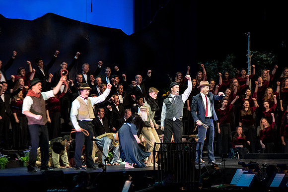 The annual Patriots and Pioneers Concert was held in June 30th at BYU-Idaho. This year’s concert features the university’s bands choirs and special guest Dallin Bayless.