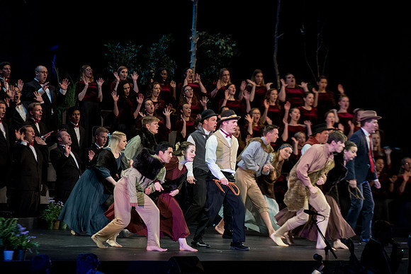 The annual Patriots and Pioneers Concert was held in June 30th at BYU-Idaho. This year’s concert features the university’s bands choirs and special guest Dallin Bayless.