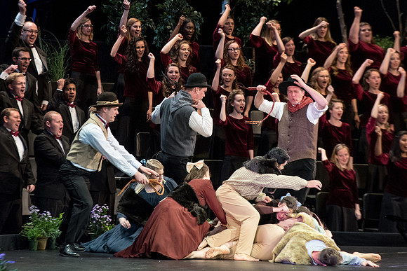The annual Patriots and Pioneers Concert was held in June 30th at BYU-Idaho. This year’s concert features the university’s bands choirs and special guest Dallin Bayless.