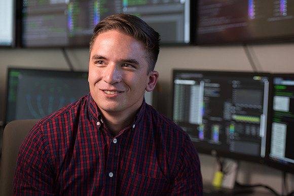 BYU-Idaho STC Building. Cyber Security Room. Ready Campaign. Jul 2018
