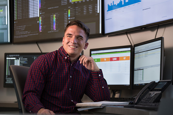 BYU-Idaho STC Building. Cyber Security Room. Ready Campaign. Jul 2018