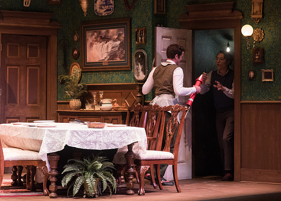 The production, "You Can't Take it with You", directed by Trevor Hill in the Snow Drama Theatre.