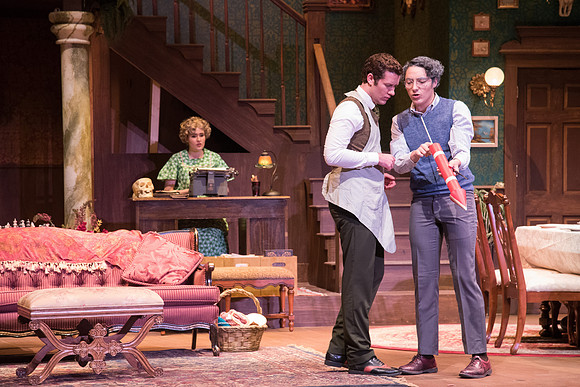 The production, "You Can't Take it with You", directed by Trevor Hill in the Snow Drama Theatre.