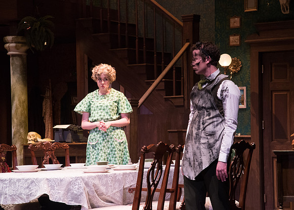 The production, "You Can't Take it with You", directed by Trevor Hill in the Snow Drama Theatre.