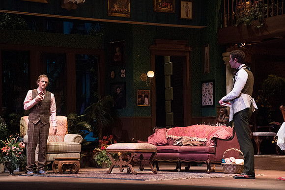 The production, "You Can't Take it with You", directed by Trevor Hill in the Snow Drama Theatre.