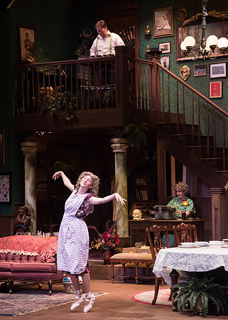 The production, "You Can't Take it with You", directed by Trevor Hill in the Snow Drama Theatre.