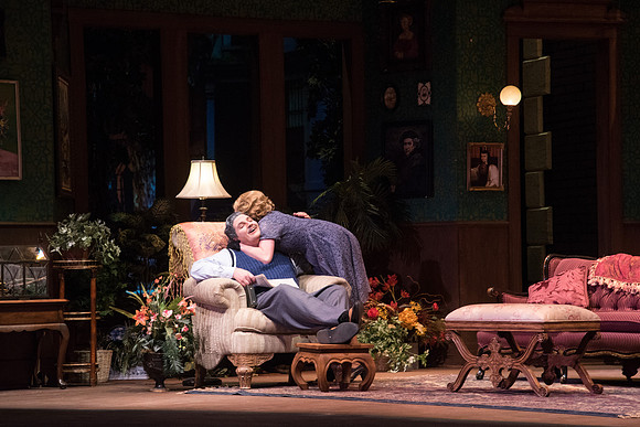 The production, "You Can't Take it with You", directed by Trevor Hill in the Snow Drama Theatre.
