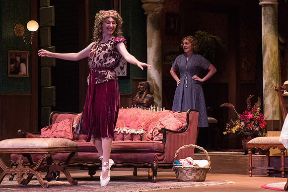 The production, "You Can't Take it with You", directed by Trevor Hill in the Snow Drama Theatre.
