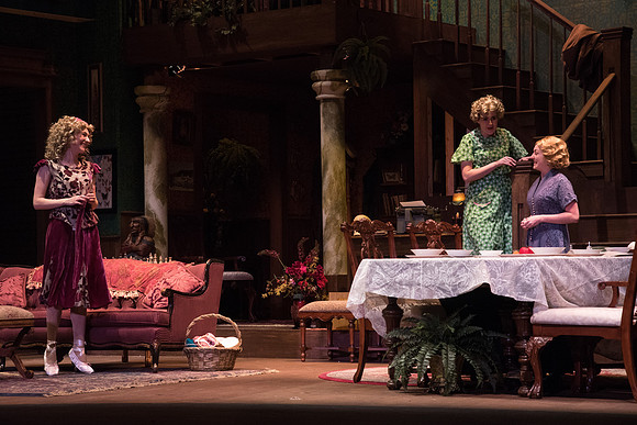 The production, "You Can't Take it with You", directed by Trevor Hill in the Snow Drama Theatre.
