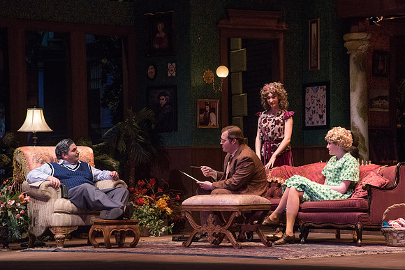 The production, "You Can't Take it with You", directed by Trevor Hill in the Snow Drama Theatre.