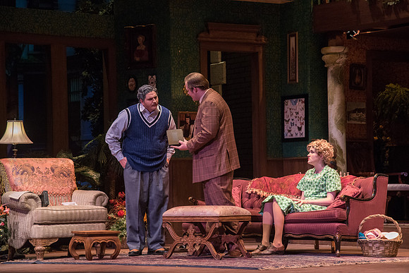 The production, "You Can't Take it with You", directed by Trevor Hill in the Snow Drama Theatre.