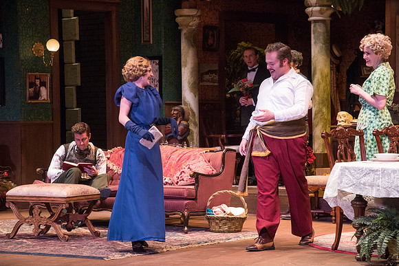 The production, "You Can't Take it with You", directed by Trevor Hill in the Snow Drama Theatre.