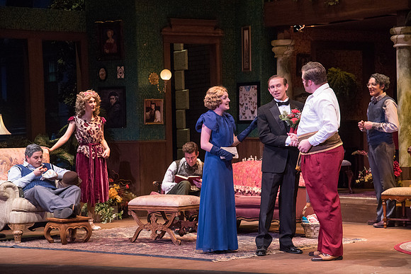 The production, "You Can't Take it with You", directed by Trevor Hill in the Snow Drama Theatre.
