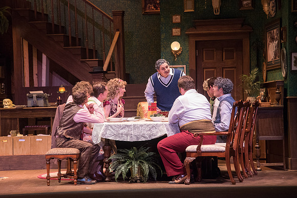 The production, "You Can't Take it with You", directed by Trevor Hill in the Snow Drama Theatre.