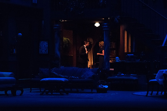 The production, "You Can't Take it with You", directed by Trevor Hill in the Snow Drama Theatre.
