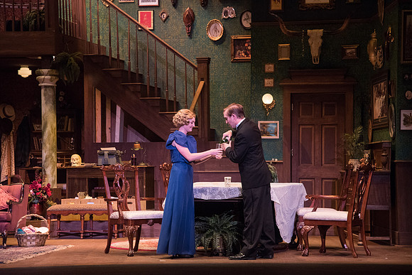 The production, "You Can't Take it with You", directed by Trevor Hill in the Snow Drama Theatre.