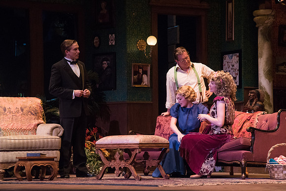 The production, "You Can't Take it with You", directed by Trevor Hill in the Snow Drama Theatre.
