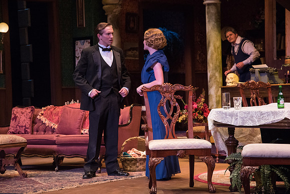 The production, "You Can't Take it with You", directed by Trevor Hill in the Snow Drama Theatre.
