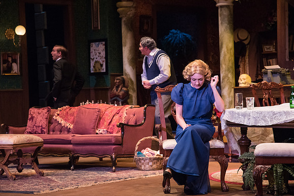 The production, "You Can't Take it with You", directed by Trevor Hill in the Snow Drama Theatre.
