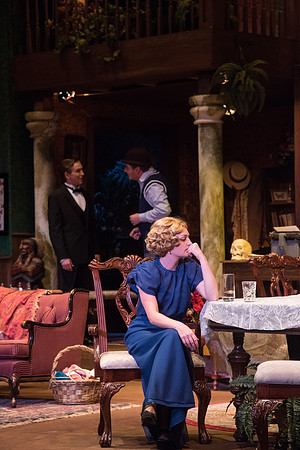 The production, "You Can't Take it with You", directed by Trevor Hill in the Snow Drama Theatre.