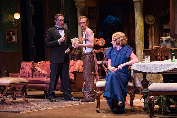 The production, "You Can't Take it with You", directed by Trevor Hill in the Snow Drama Theatre.