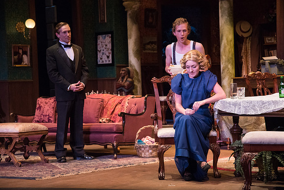 The production, "You Can't Take it with You", directed by Trevor Hill in the Snow Drama Theatre.