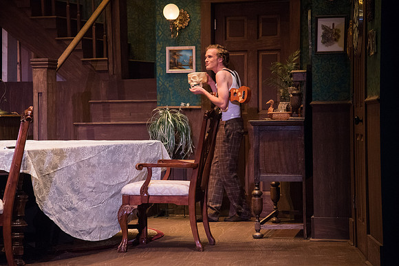 The production, "You Can't Take it with You", directed by Trevor Hill in the Snow Drama Theatre.
