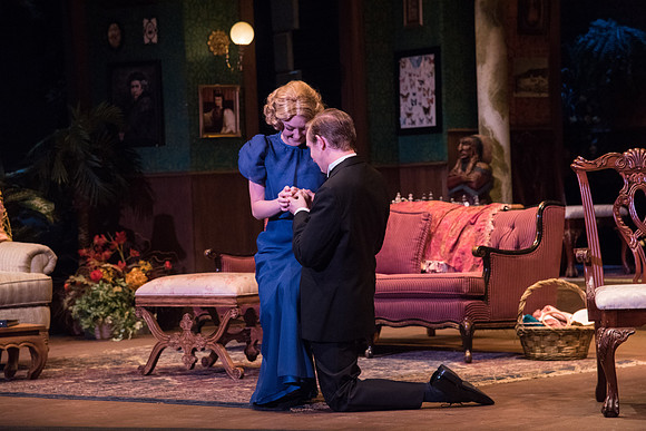 The production, "You Can't Take it with You", directed by Trevor Hill in the Snow Drama Theatre.