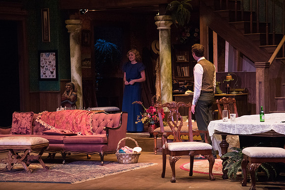 The production, "You Can't Take it with You", directed by Trevor Hill in the Snow Drama Theatre.