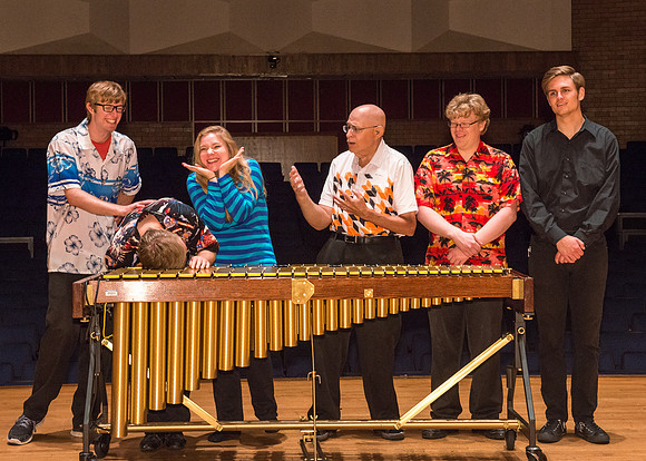 Rix Stix - Percussion Ensemble directed by David Taylor - July 2018