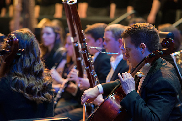 BYU-Idaho Choirs and Orchestra perform at A BYU-Idaho Christmas Concert featuring The King Singers.