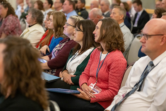 Leaders and experts from all CES Online Learning church institutions hold a conference.