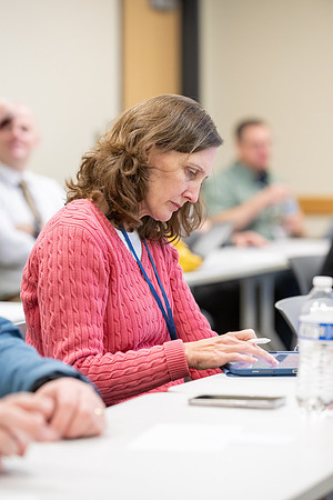 Leaders and experts from all CES Online Learning church institutions hold a conference.
