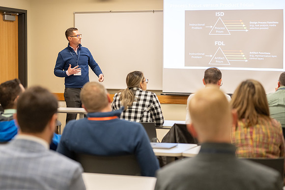 Leaders and experts from all CES Online Learning church institutions hold a conference.