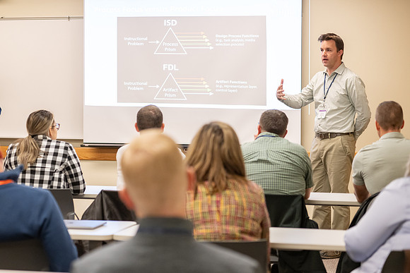 Leaders and experts from all CES Online Learning church institutions hold a conference.