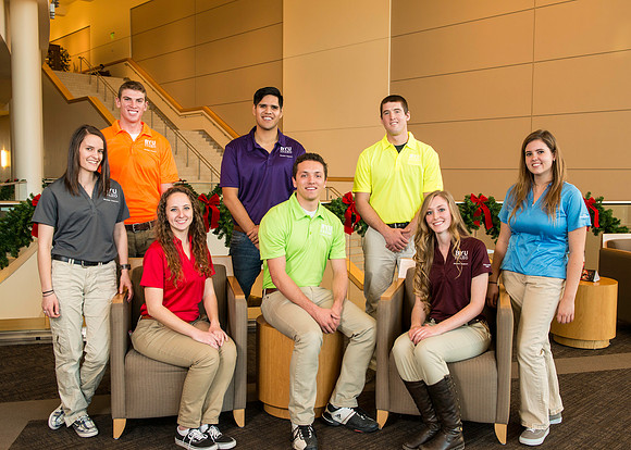 Newly selected Student Support Group Leaders for 2015.