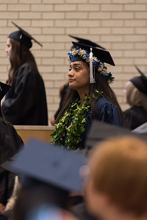 BYU-Idaho graduates and their families and friends during the Interdisciplinary Studies Convocation. Jul 2018