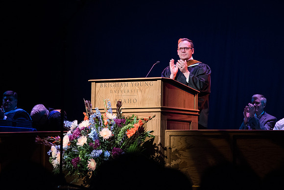 BYU-Idaho Convocation. College of Performing and Visual Arts. Richard Clifford, Dean of College. Ju; 2018