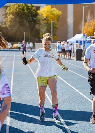 BYUI Color Run During Spirit Week