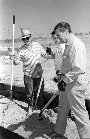 Construction of the Arboretum.