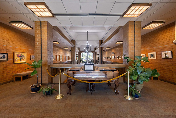 Interior of the Eliza R. Snow Performing Arts Center