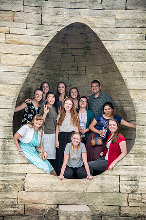 BYU-Idaho Orchestra made up of 24 talented musicians tours the Great Lakes region under direction of Dr. Dallin Hansen. Des Moines, Iowa Art Center tour.