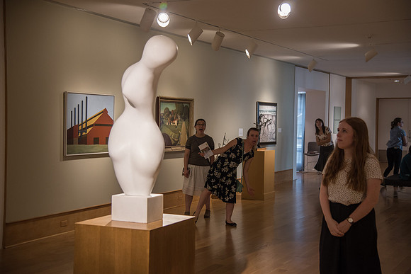 BYU-Idaho Orchestra made up of 24 talented musicians tours the Great Lakes region under direction of Dr. Dallin Hansen. Des Moines, Iowa Art Center tour.