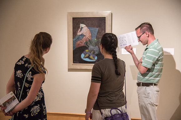 BYU-Idaho Orchestra made up of 24 talented musicians tours the Great Lakes region under direction of Dr. Dallin Hansen. Des Moines, Iowa Art Center tour.