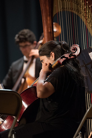 BYU-Idaho Orchestra made up of 24 talented musicians tours the Great Lakes region under direction of Dr. Dallin Hansen. Concert in Des Moines, Iowa at the Central Campus High School Auditorium.