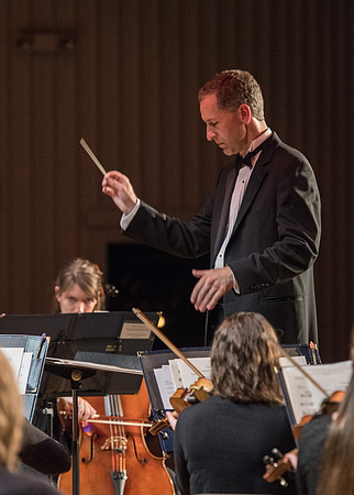 BYU-Idaho Orchestra made up of 24 talented musicians tours the Great Lakes region under direction of Dr. Dallin Hansen. Concert in Des Moines, Iowa at the Central Campus High School Auditorium.