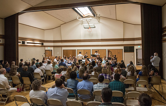 BYU-Idaho Orchestra made up of 24 talented musicians tours the Great Lakes region under direction of Dr. Dallin Hansen. Fireside at St. Cloud, Minnesota, LDS Stake Center.