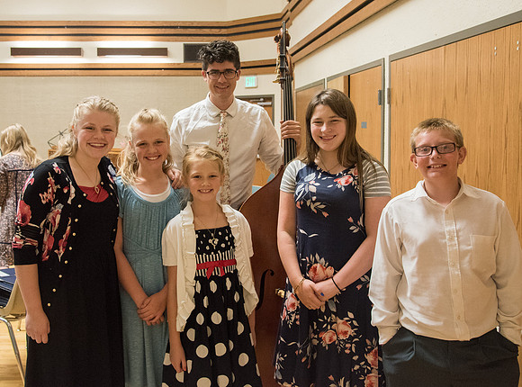 BYU-Idaho Orchestra made up of 24 talented musicians tours the Great Lakes region under direction of Dr. Dallin Hansen. Fireside at St. Cloud, Minnesota, LDS Stake Center.